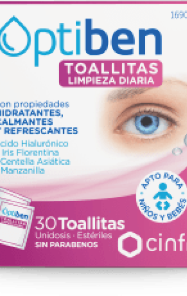 Optiben Toallitas Limpieza diaria Optiben Toallitas Limpieza diaria